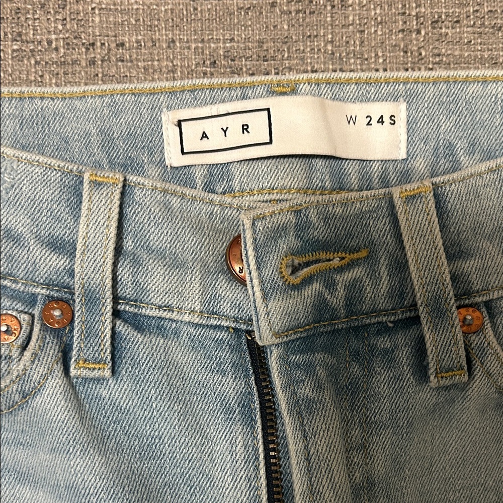 AYR Sky Blue Denim Pants